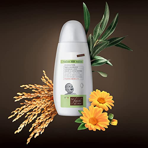 Copos de arroz talco no talco 120 ml