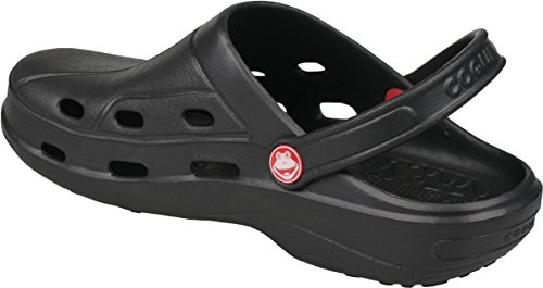 Coqui 1353 - Zapatos de mujer ligeros y cómodos, de CouqiAir™ Eva, con correa para el talón para un agarre perfecto, color Negro, talla 40 EU
