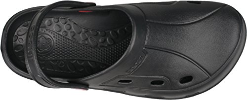 Coqui 1353 - Zapatos de mujer ligeros y cómodos, de CouqiAir™ Eva, con correa para el talón para un agarre perfecto, color Negro, talla 40 EU
