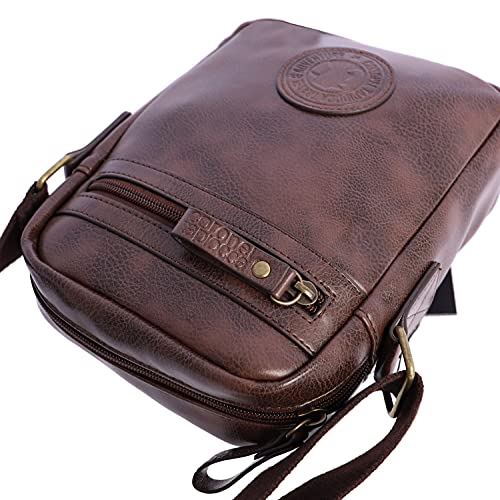 Coronel Tapiocca Hombre, Bolso Bandolera, Marron, Normal