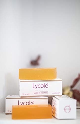 Cosmetica Natural De Licopeno Jabon Cosmetico De Licopeno Pastilla 100Gr. Lycole 100 G