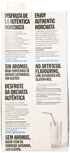 COSTA Bebida de Horchata de Chufa - Caja de 6 x 1L