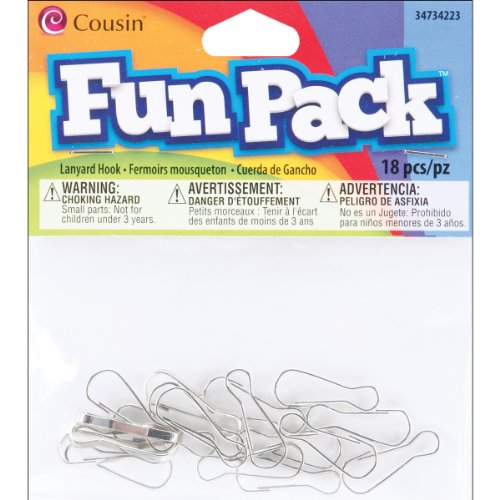 Cousin 34734223 Fun Packs - Gancho para cordón (18 piezas)
