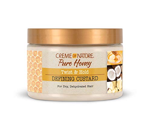 Crema de miel pura Creme of Nature Pure Honey Custard, 11.5 onzas