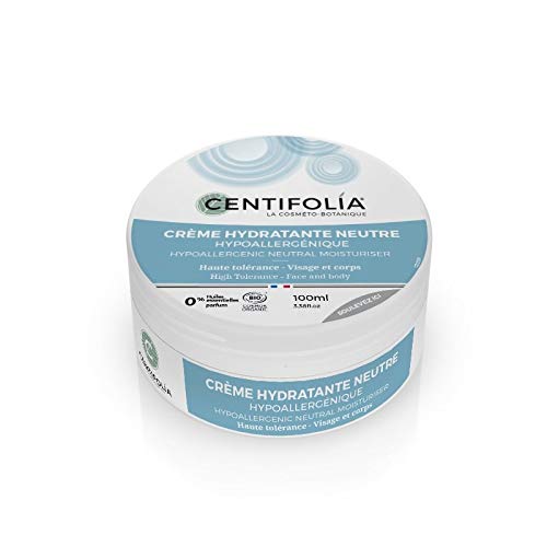 Crema hidratante neutra hipoalergénica.