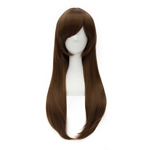 Dagua Peluca Cosplay Anime，Peluca Kamisama Kiss Nanami Momozono，Brown Long Peluca Cosplay,con Red de Peluca Gratis,Halloween Hair,para Cosplay De Fiesta ​Diari
