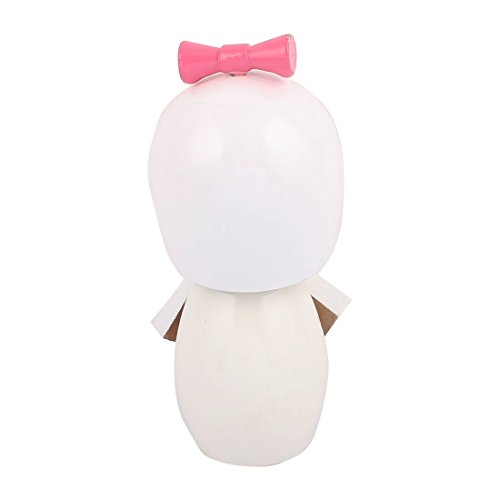 DealMux Tiendas de joyería de Madera Arte de la muñeca de la Muchacha Japonesa Kokeshi Kimono Blanco