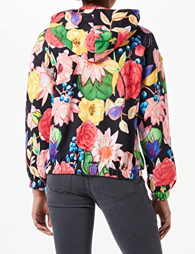 Desigual Sweat_Carol Sudadera, Negro, S para Mujer