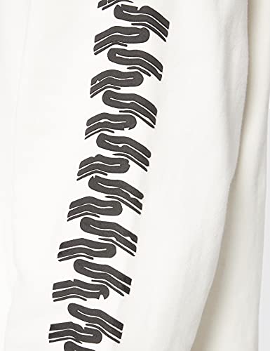 Desigual Sweat_Tires Sudadera, Blanco, S para Hombre