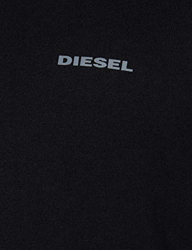 Diesel CREW NECK ESSENTIAL, Camiseta para Hombre, Negro (Black 900/0aalw), S, Pack de 3