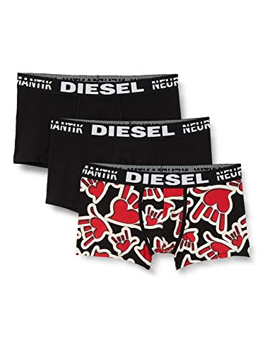 DIESEL UMBX-DAMIENTHREEPACK calzoncillos tipos bóxer, E5329-0sbas, L para Hombre