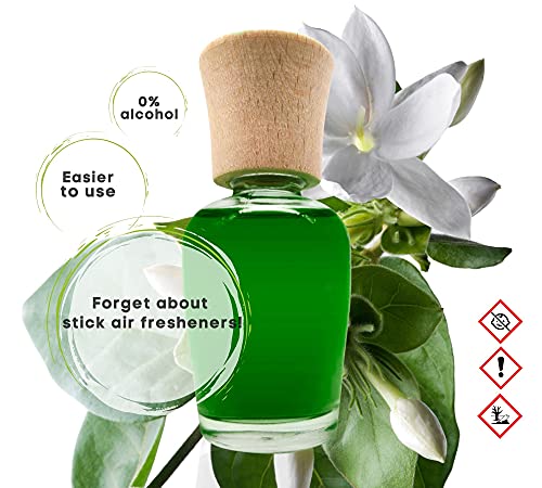 DOJA Barcelona | Ambientador Casa sin Palitos | 180 Días | Aroma Dama de Noche | Ambientadores de Hogar Decorativo sin Mikado | Olor Natural | Botellas Ambientador Hogar Duradero: Casa, Baño.