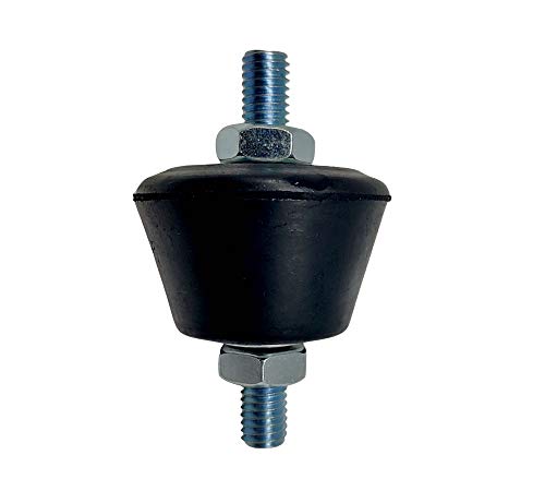 DOJA INDUSTRIAL | Silentblock Aire Acondicionado | M8 | PACK 4 | Amortiguador Soporte Aire Acondicionado Exterior | Taco Goma Antivibracion | Sinenblock Goma | Silenblock Goma Soporte Amortiguador