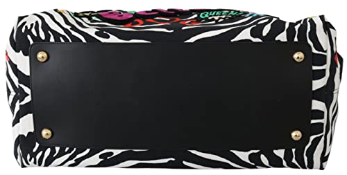 Dolce & Gabbana Bolso de mano Amore Bellezza con parche de cebra negra CAPRI