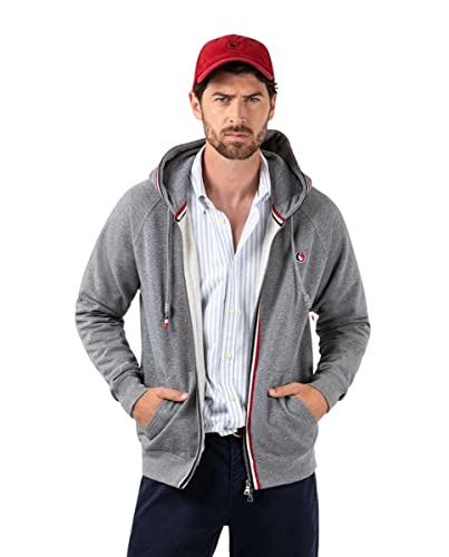 El Ganso Canguro Zipper Gris