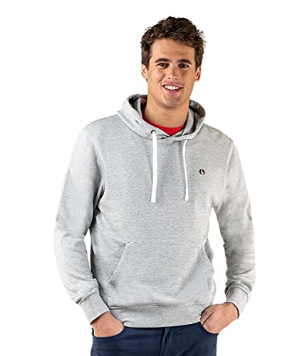 El Ganso Sudadera Capucha Gris Melange