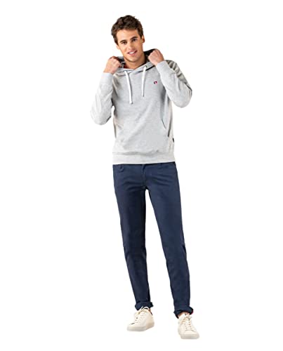 El Ganso Sudadera Capucha Gris Melange