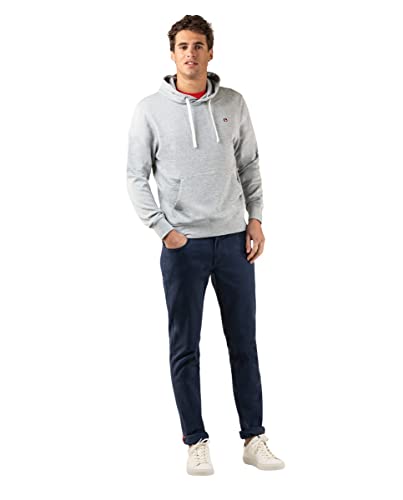 El Ganso Sudadera Capucha Gris Melange