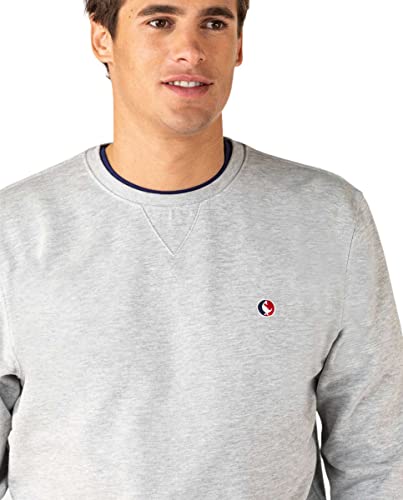 El Ganso Sudadera Cuello Caja Gris Melange
