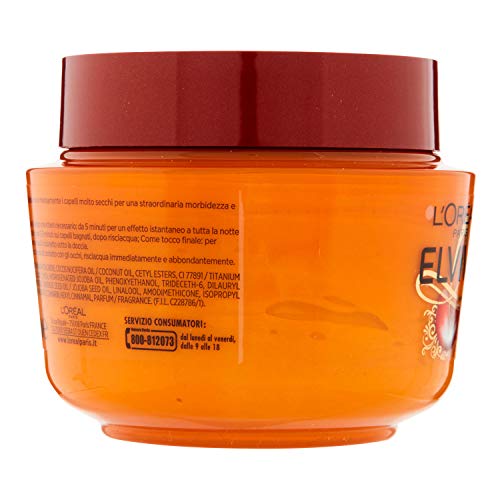 Elvive Aceite extraordinario Mascarilla Nutritiva 300 ml