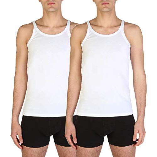 Emporio Armani 111612CC722 Camiseta Interior, Hombre, Azul/Gris (Navy Blue/Heather Gray), XL