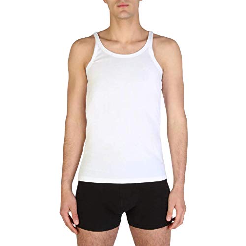 Emporio Armani 111612CC722 Camiseta Interior, Hombre, Azul/Gris (Navy Blue/Heather Gray), XL