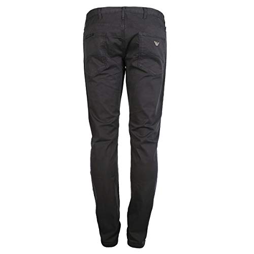 Emporio Armani - Vaquero - Ajustada - para hombre Negro negro 42x42 ES(Regular)