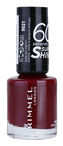 Esmalte Rimmel 60 segundos n.340 berries and cream
