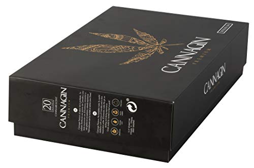 Estuche Cannagin 70cl Ginebra Premium con Aroma de Cannabis