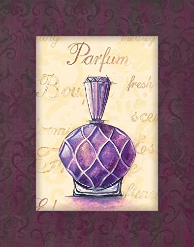 Feeling at home STRETCHED-LONEA-Parfum-III-Gorham-Gregory-Vintage-Fine-Art-impresión-enmarcado-en-madera-bars-cm_20x16_in
