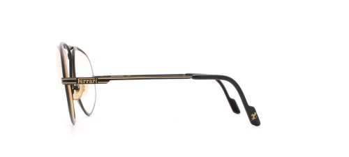 Ferrari 12 586 Negro Aviador Certificado Vintage Gafas Marco Para Hombre