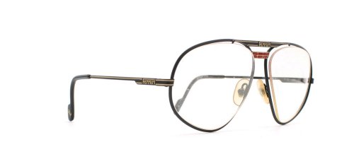 Ferrari 12 586 Negro Aviador Certificado Vintage Gafas Marco Para Hombre