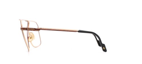 Ferrari 24 504 Aviador rojo certificado Vintage gafas marco para hombre