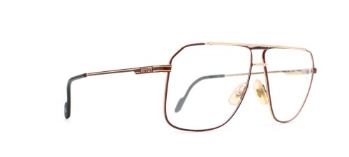 Ferrari 24 504 Aviador rojo certificado Vintage gafas marco para hombre