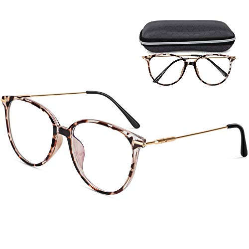 Gafas Luz Azul Gafas Filtro Antifatiga Anti-luz Azul Gafas Montura de Gafas Ultraligera para Hombre y Mujer