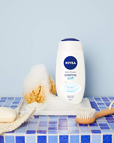 Gel de ducha en crema Nivea, 500 ml, 6 unidades