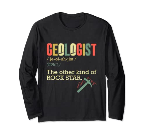 Geólogo El otro tipo de estrella de rock - Geología Definición Manga Larga