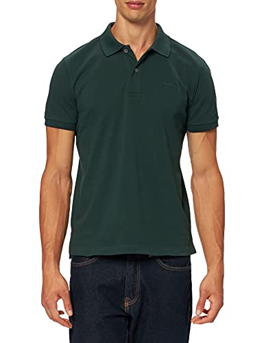 Geox M SUSTAINABLE POLO M - PIQUET Polo Hombre, Verde (Pine Grove), X-Large