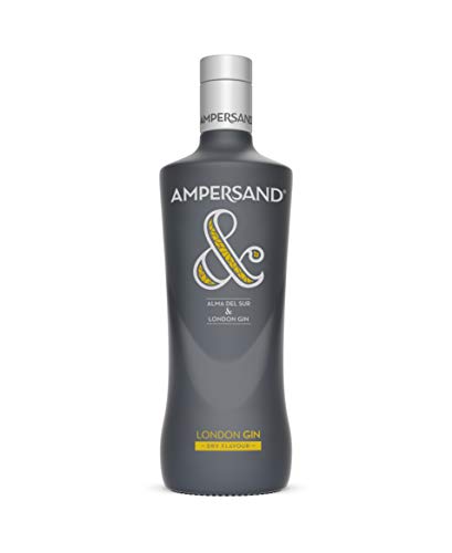 Ginebra premium Ampersand London Dry Gin - 1 botella de 70 cl