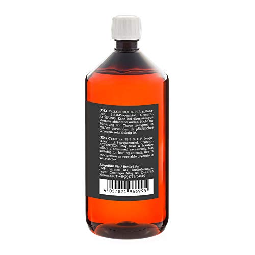 Glicerina mituso 99,5%, puramente vegetal, 1 paquete (1x 1000ml)