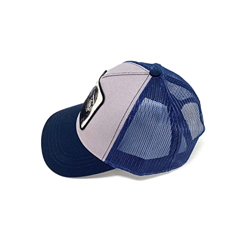 Gorra Trucker con Bordado De Gorila, Color Gris, Hombre, Mujer, Unisex, Gorra de Red, Gorra de Red Bordado Gorila, Gorra Trucker Bordado Animal, Gorra Bordada, Gorra Trucker