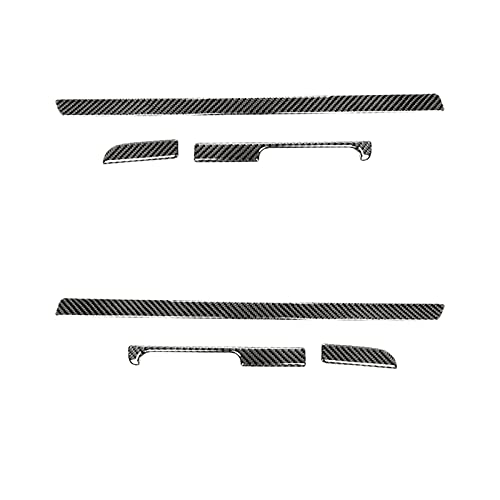 GXIXI Store FIT FOR-Scirocco R Accesorios 2009-2016 Interior de Fibra de Carbono Dashboard Decoration Strip (Color Name : Right)