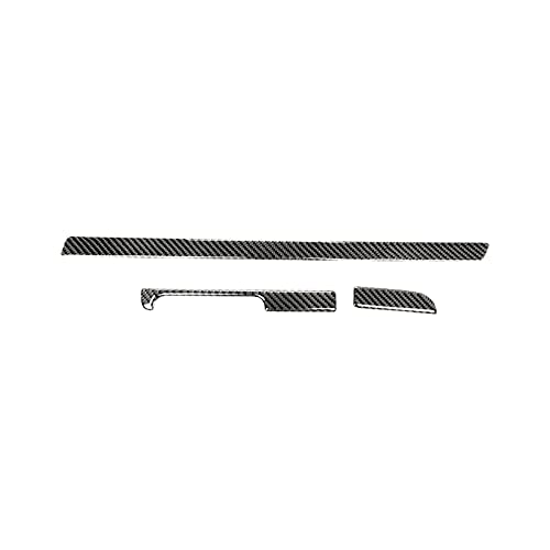 GXIXI Store FIT FOR-Scirocco R Accesorios 2009-2016 Interior de Fibra de Carbono Dashboard Decoration Strip (Color Name : Right)