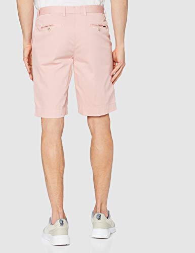 Hackett London Pantalones Cortos de Textura G/Dye, 368rosa, 38 para Hombre