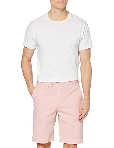 Hackett London Pantalones Cortos de Textura G/Dye, 368rosa, 38 para Hombre