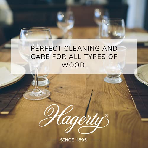 Hagerty Wood Spray 200 ml I Spray para limpiar, hidratar y proteger superficies y artículos de madera I Revitaliza y devuelve el brillo a cualquier mueble o superficie de madera sin dañarlo