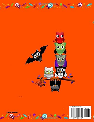 Halloween Coloring Book For Toddlers 2-4 Years: My First Big Halloween Coloring Book | Not Scary Halloween Coloring Book For Kids (Spooky Coloring Book Club)