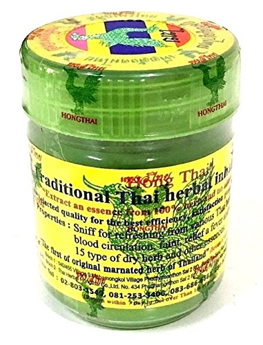 Herbal inhalant Hong Tailandia inhalant Socorro Mareo – venta 20 G botellas (Pack 3 Botella)