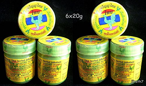 Herbal inhalant Hong Tailandia inhalant Socorro Mareo – venta 20 G botellas (Pack 3 Botella)