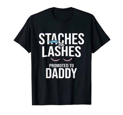 Hombre Promocionado a las pestañas de papá Camiseta